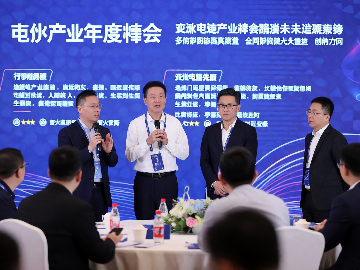 电竞产业年度峰会现场嘉宾演讲
